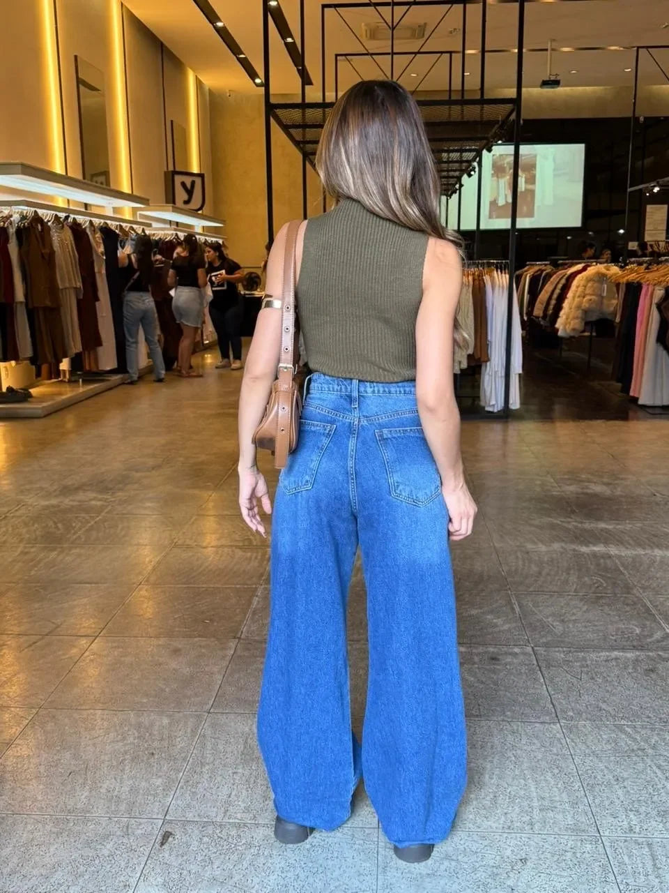 Blusa Tricô Cacharrel Sem Manga
