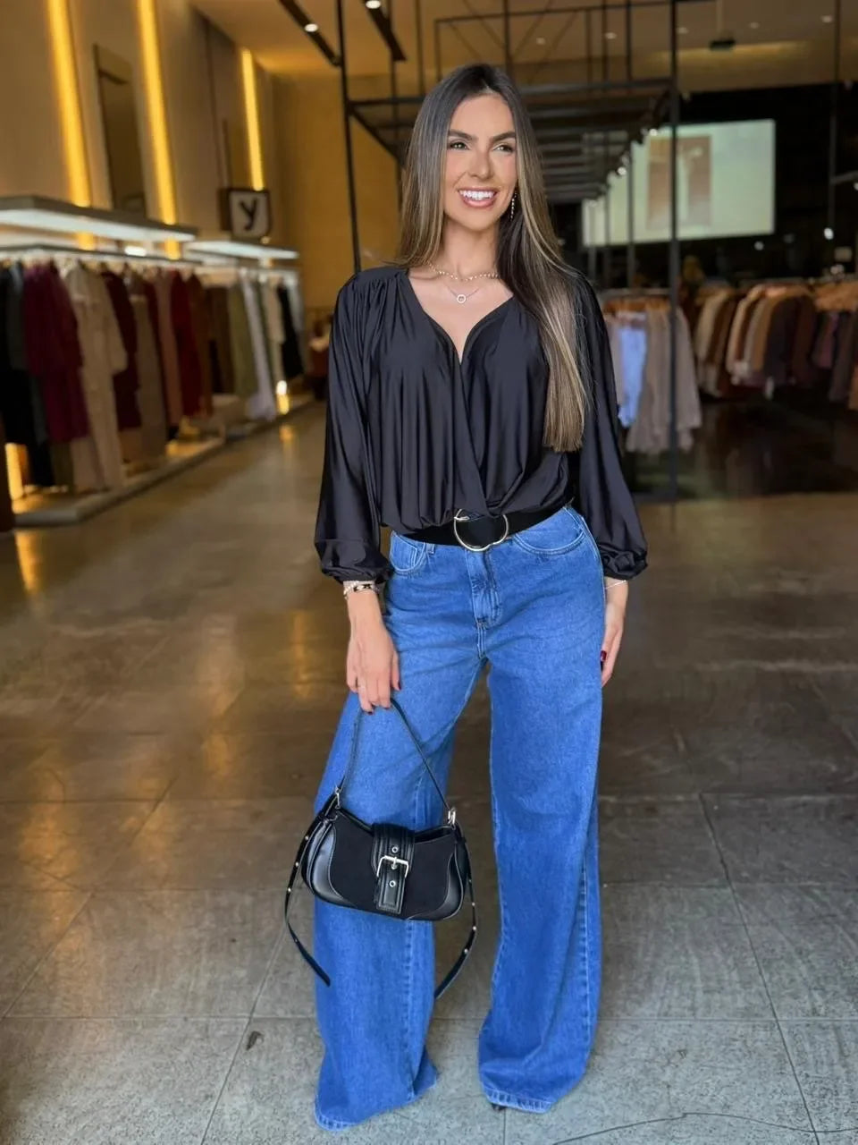 Blusa Transpassada