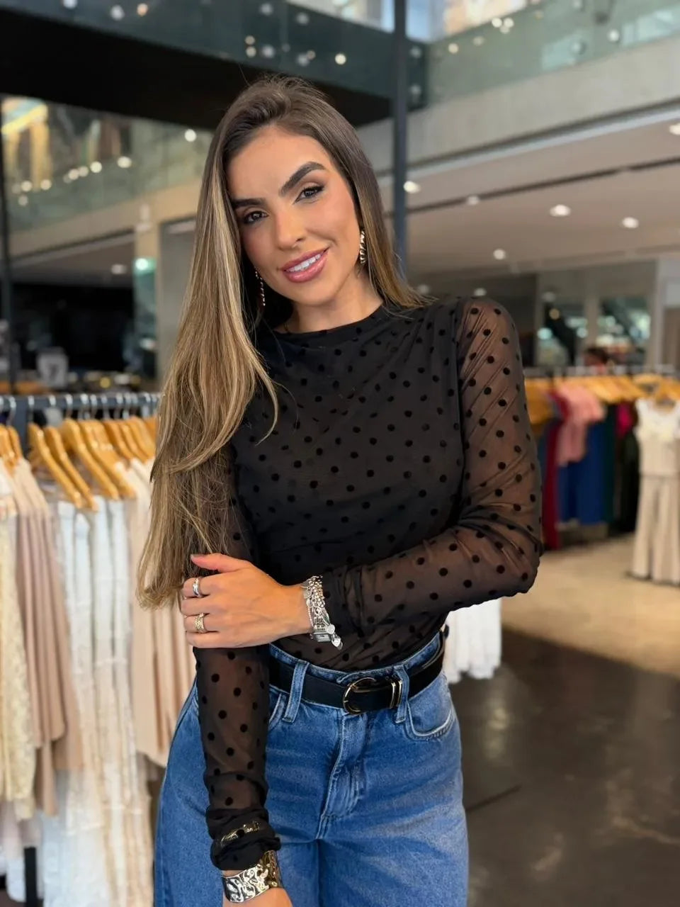 Body Tule Poá