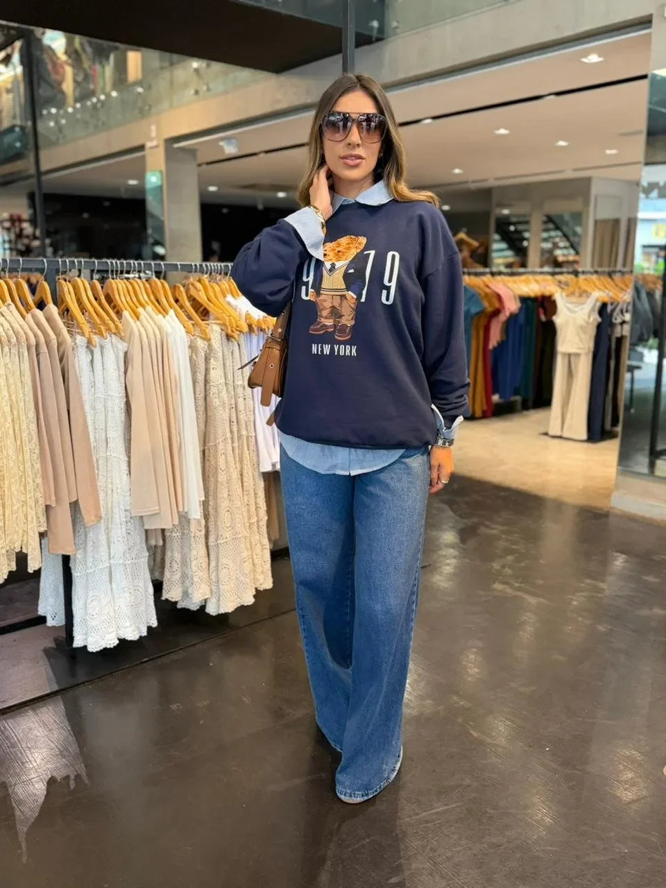 Blusa Moletom Urso