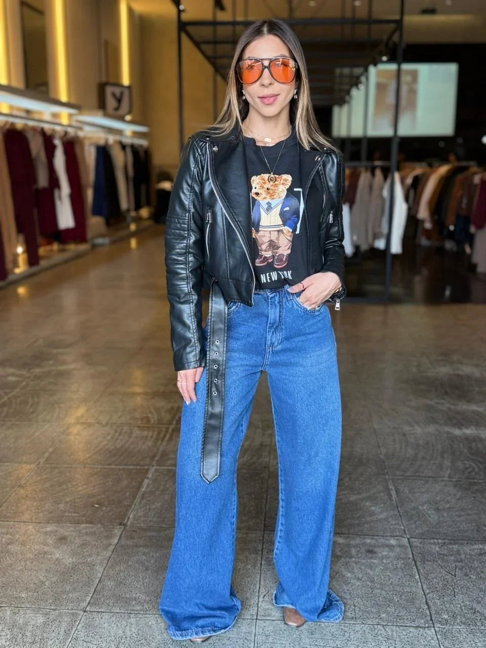Jaqueta Couro Eco Fashion